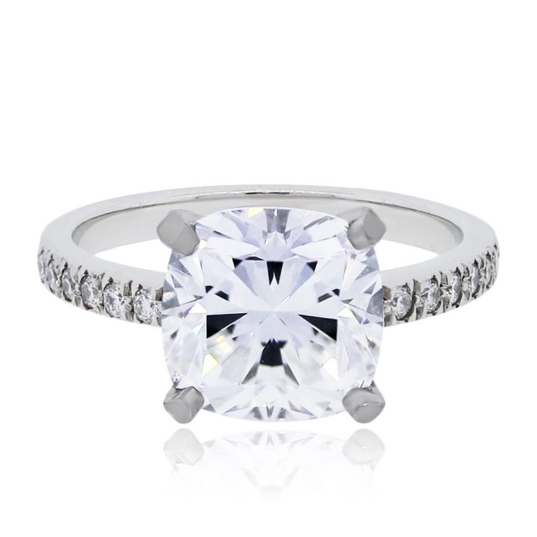  Tiffany  Co  Rings  NOVO Square Cushion Diamond Engagement  